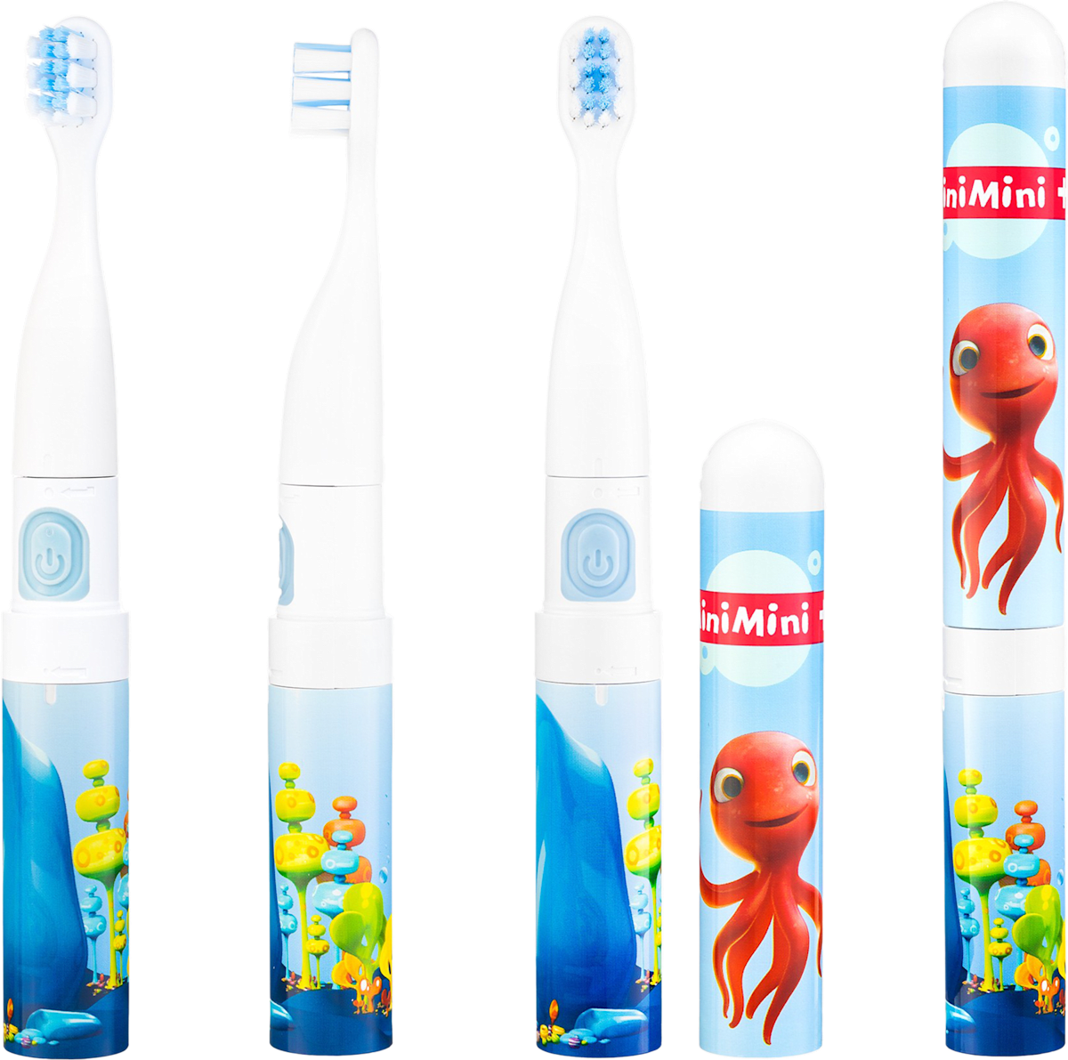 Звуковая зубная щётка для детей Vitammy Smile MiniMini+ Lola, от 3 лет, на батарейке — фото 3