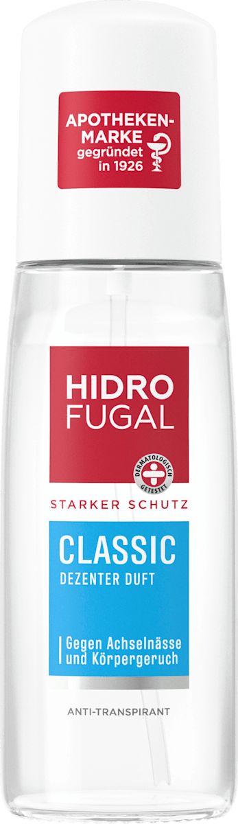 Hidrofugal Antitranspirant Zerstäuber Classic, 75 ml