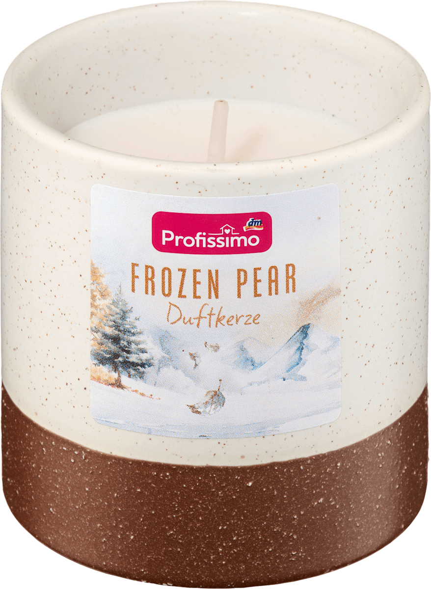 Profissimo Duftkerze im Glas Frozen Pear, 1 St dauerhaft günstig online kaufen