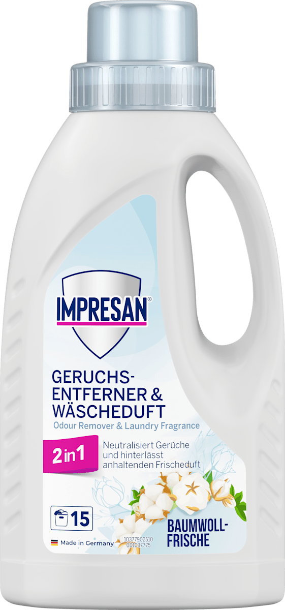Impresan Geruchs-Entferner und Wäscheduft 2in1, 15 Wl