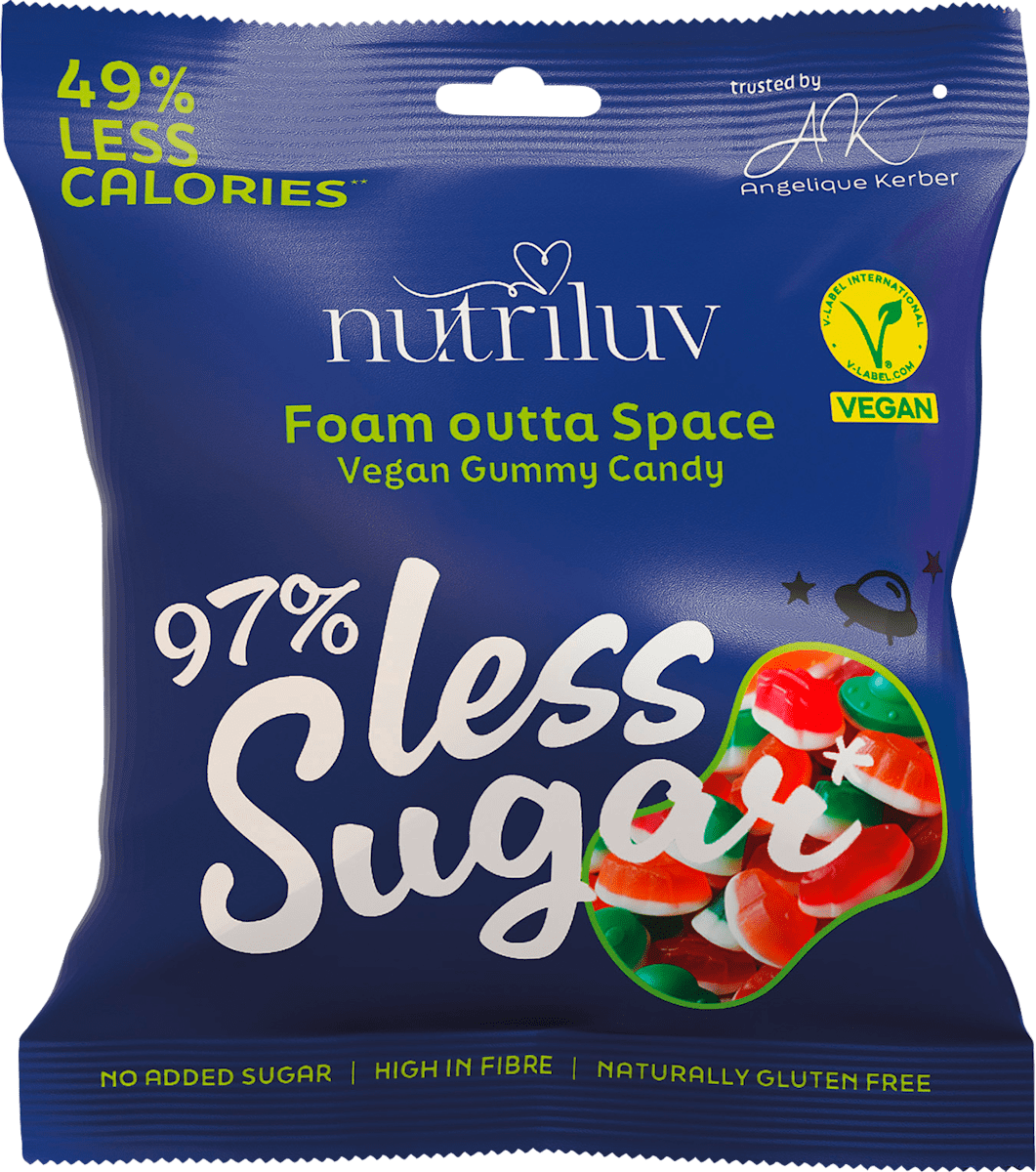 nutriluv Fruchtgummi Foam Outta Space, 50 g dauerhaft günstig online kaufen