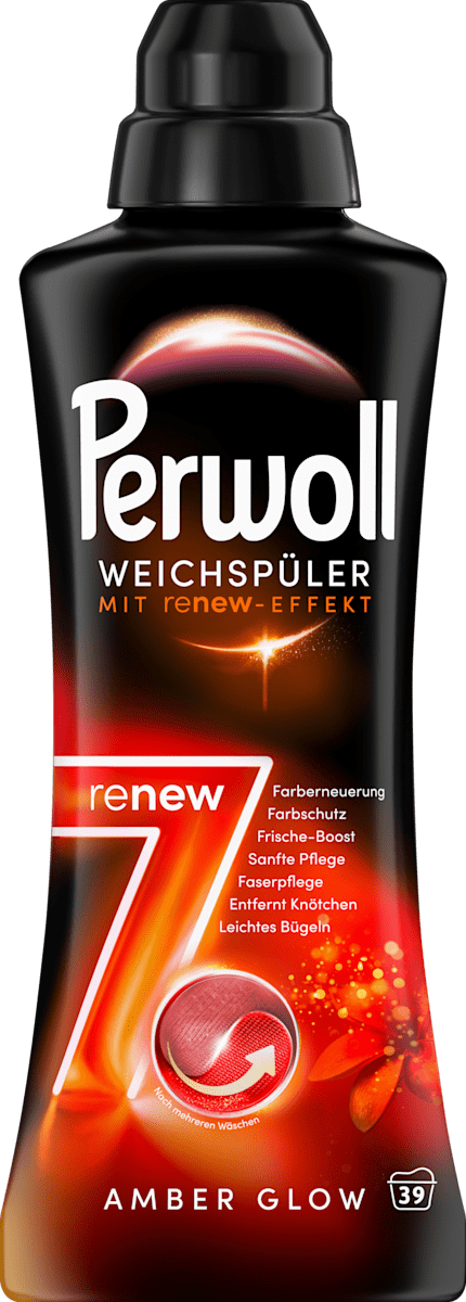 Perwoll Weichspüler renew7 Amber Glow 39WL, 780 ml dauerhaft günstig online kaufen