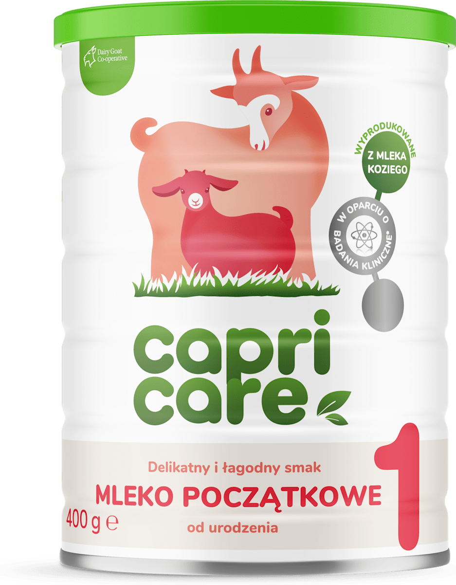 Молочная смесь capricare 1, на козьем молоке, с рождения, 400 г