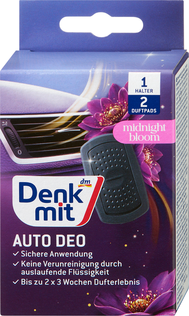 Denkmit Auto Deo Midnight Bloom, 2 St dauerhaft günstig online kaufen ...