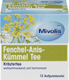 Mivolis Infusion fenouil-anis-carvi (12 sachets) - by Hana Beauty