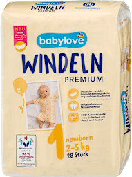 babylove – Windeln – Größe 1