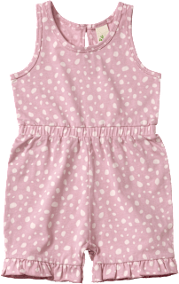 Overall mit Punkten, rosé, Gr. 104, 1 St