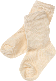 Socken, weiß, Gr. 19/22 ALANA