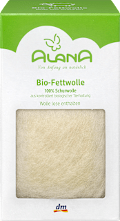 Fettwolle zum Zupfen aus Bio-Schurwolle ALANA