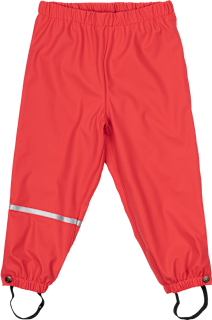 Regenhose gefüttert, rot, Gr. 110/116 Mikk-Line