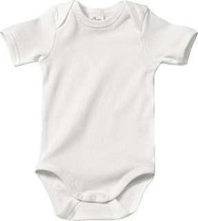 Body Kurzarm, weiß, Gr. 86/92 ALANA