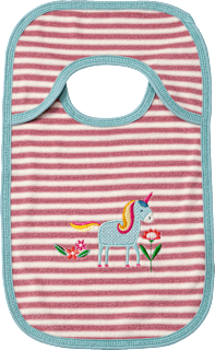 Lätzchen mit Einhorn-Motiv, rosa ALANA