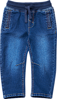 Jeans mit geradem Schnitt & Stretch, blau, Gr. 98, 1 St