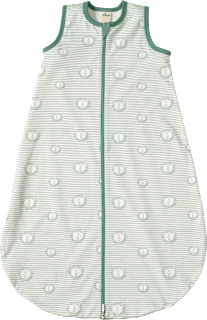 Schlafsack 1 TOG mit Löwen-Muster, grün, 90 cm, 1 St