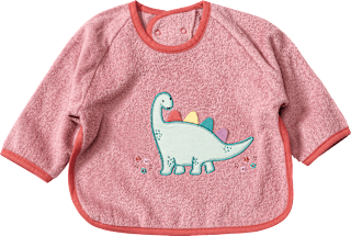 Ärmellätzchen & Dinosaurier-Motiv, rosa ALANA