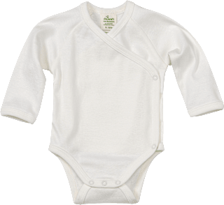 Wickelbody, weiß, Gr. 50/56 ALANA