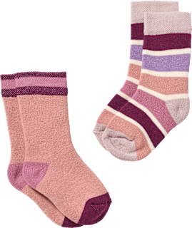 Thermosocken, lila & rosa, Gr. 23/26, 2 St