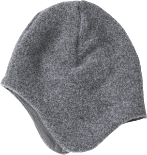 Mütze mit Bio-Wolle, grau, Gr. 54/55, 1 St