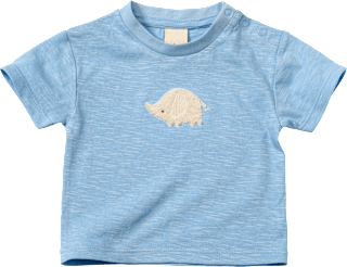 T-Shirt mit Elefanten-Motiv, blau, Gr. 62, 1 St