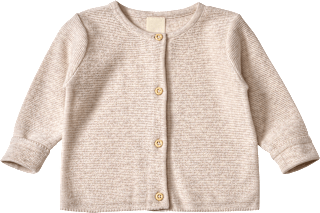 Strickjacke, beige, Gr. 68, 1 St
