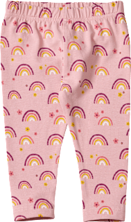 Leggings Pro Climate mit Regenbogen-Muster, rosa, Gr. 110, 1 St