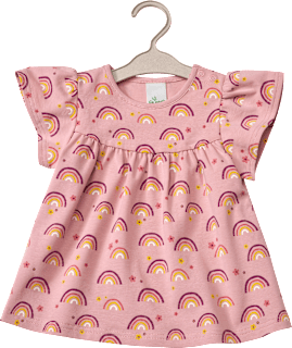 Tunika Pro Climate mit Regenbogen-Muster, rosa, Gr. 80, 1 St
