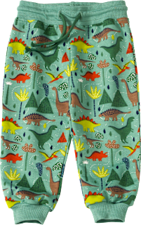 Jogginghose mit Dino-Muster, grün, Gr. 104, 1 St