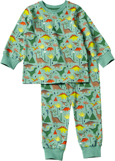 Schlafanzug Pro Climate mit Dino-Muster, grün, Gr. 104, 1 St