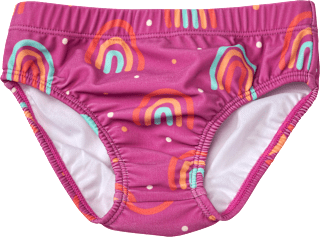 Schwimmwindel mit Regenbogen-Muster, lila, Gr. 86/92, 1 St