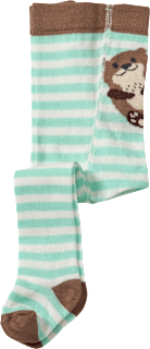 Strumpfhose mit Otter-Motiv, blau, Gr. 62/68 ALANA