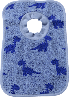 Lätzchen mit Dino-Muster, blau ALANA