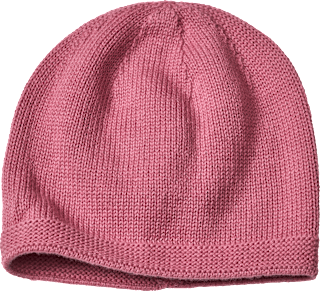 Mütze aus Strick, rosa, Gr. 38/39 ALANA