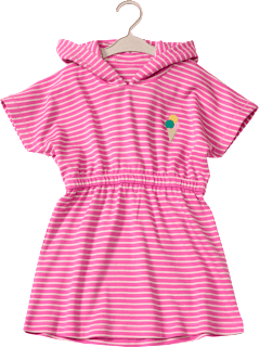 Badekleid mit Eis-Motiv, rosa, Gr. 86/92, 1 St