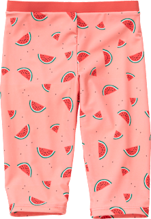 UV Badehose mit Melonen-Muster, rosa, Gr. 122/128, 1 St