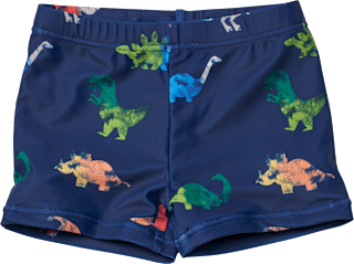 Badehose mit Dino-Muster, blau, Gr. 86/92, 1 St