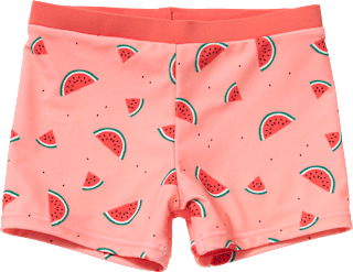 Badehose mit Melonen-Muster, rosa, Gr. 122/128, 1 St