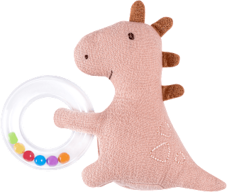 Greifling Dino, rosa fehn