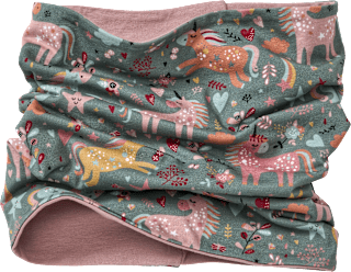 Loop Schal mit Einhorn-Muster, bunt ALANA