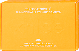 Térfogatnövelő szilárd sampon, ritka, vékonyszálú hajra Khloé