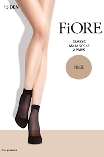 Șosete scurte Maja 15 den nude  Fiore