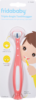 Trikotna otroška zobna ščetka - roza frida baby