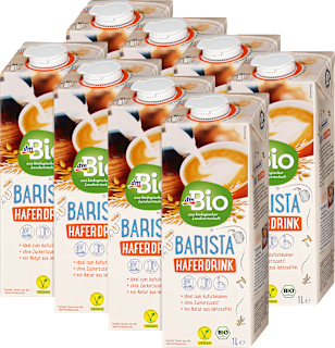 Barista napitak od zobi, 8 x 1 L dmBio