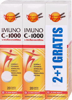 Imuno C - 1000 s bioflavonoidima Natural Wealth