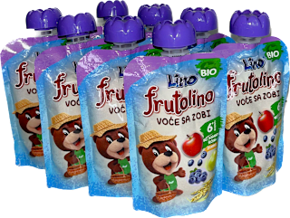 frutolino EKO kašica voće sa zobi, 6+ mj., XXL  Lino