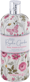 Sprchovací gél Royale Garden Rose, Poppy & Vanilla Baylis & Harding