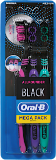 Allrounder četkica za zube Black – medium Oral-B