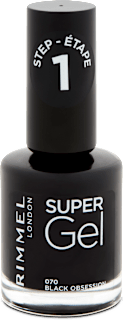 Körömlakk Super Gel - Nr. 070 Black Obsession RIMMEL LONDON