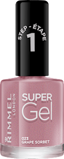 SUPER Gel lak za nokte - 023 GRAPE SORBET  RIMMEL LONDON