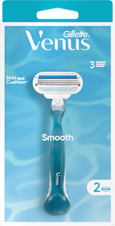 Maszynka do golenia Smooth damska (1szt + 2 wkłady) Gillette Venus
