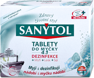 tablety do myčky 4 v 1 SANYTOL